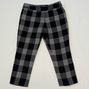 Worthington Cropped Tartan Trouser